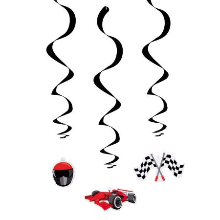 Racing Hängedeko 3er Set